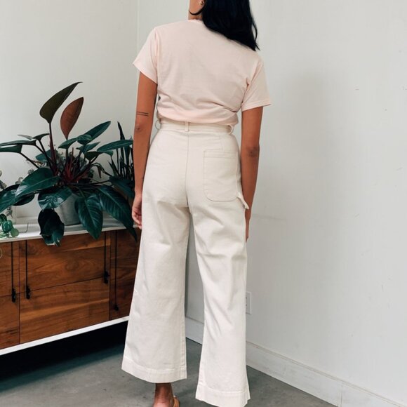 Shaina Mote Utility Pant – Natural - Picture 4 of 7